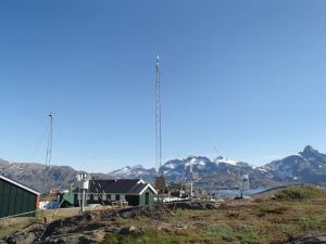 Weather station in Tasiilaq, one of the longest records in Greenland and in one of the most data sparse regions. Image from DMI archive